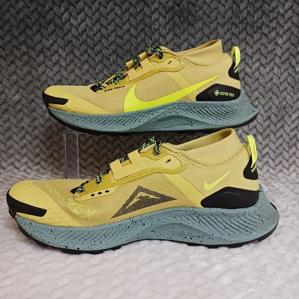 Nike Pegasus Trail 3 GORE-TEX Celery Volt Men's Running Sneakers Shoes Size 7.5